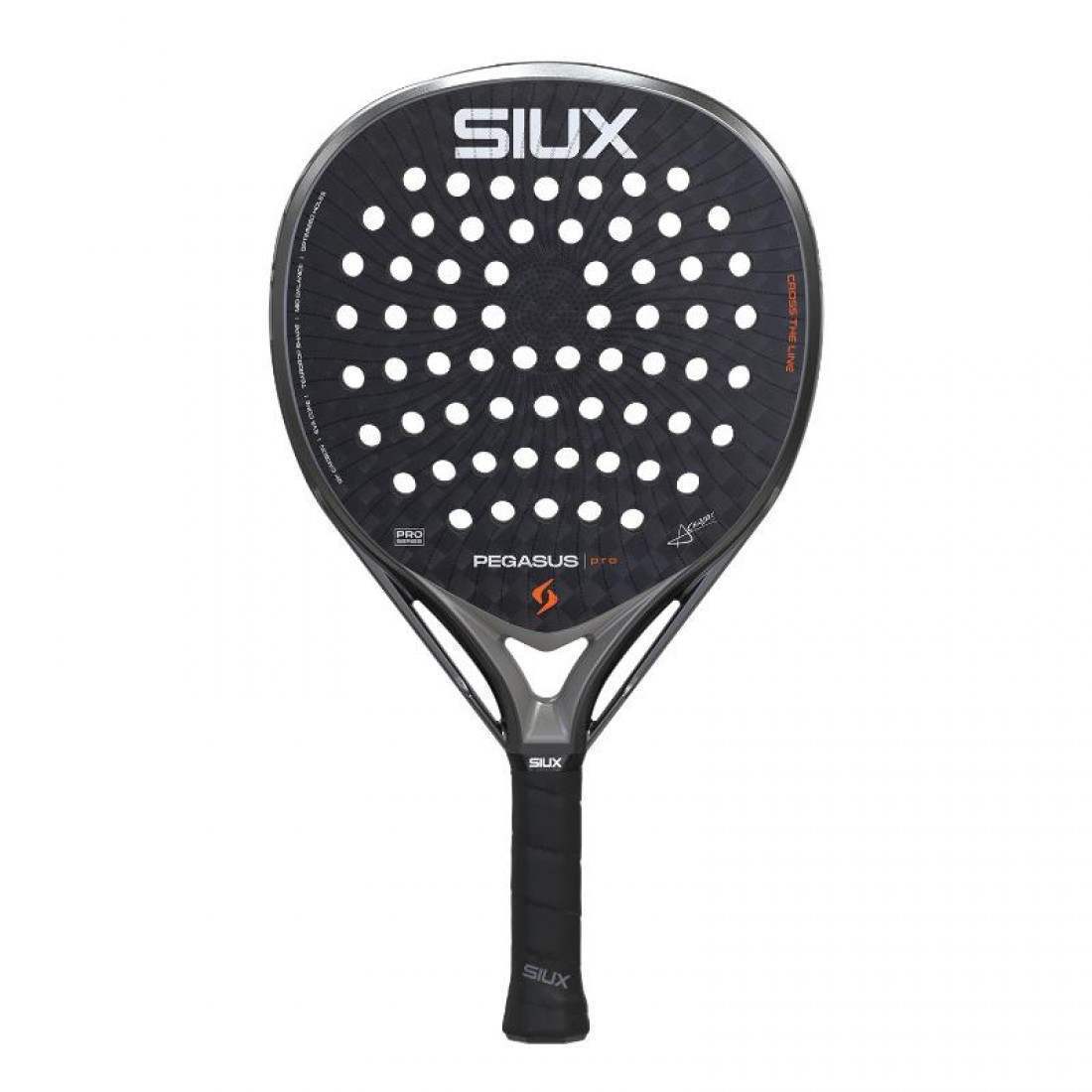 Pala Siux Alex Chozas Pegasus Pro 2026 Gris Negro