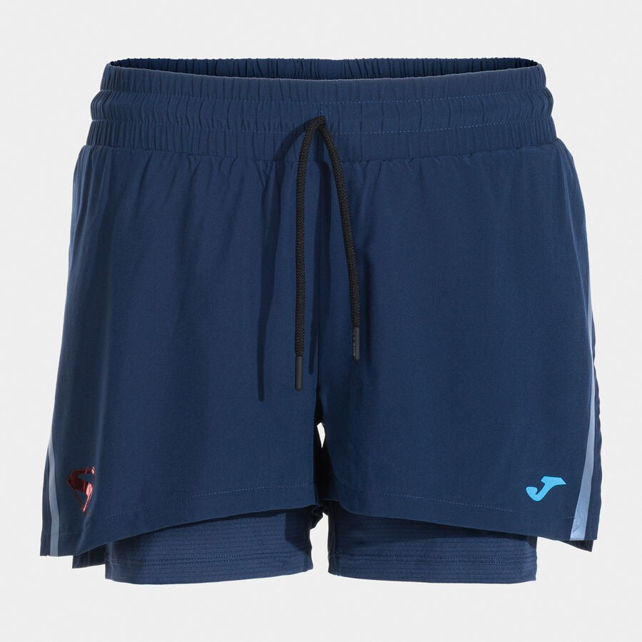 SHORT MUJER SUPERMAN MARINO