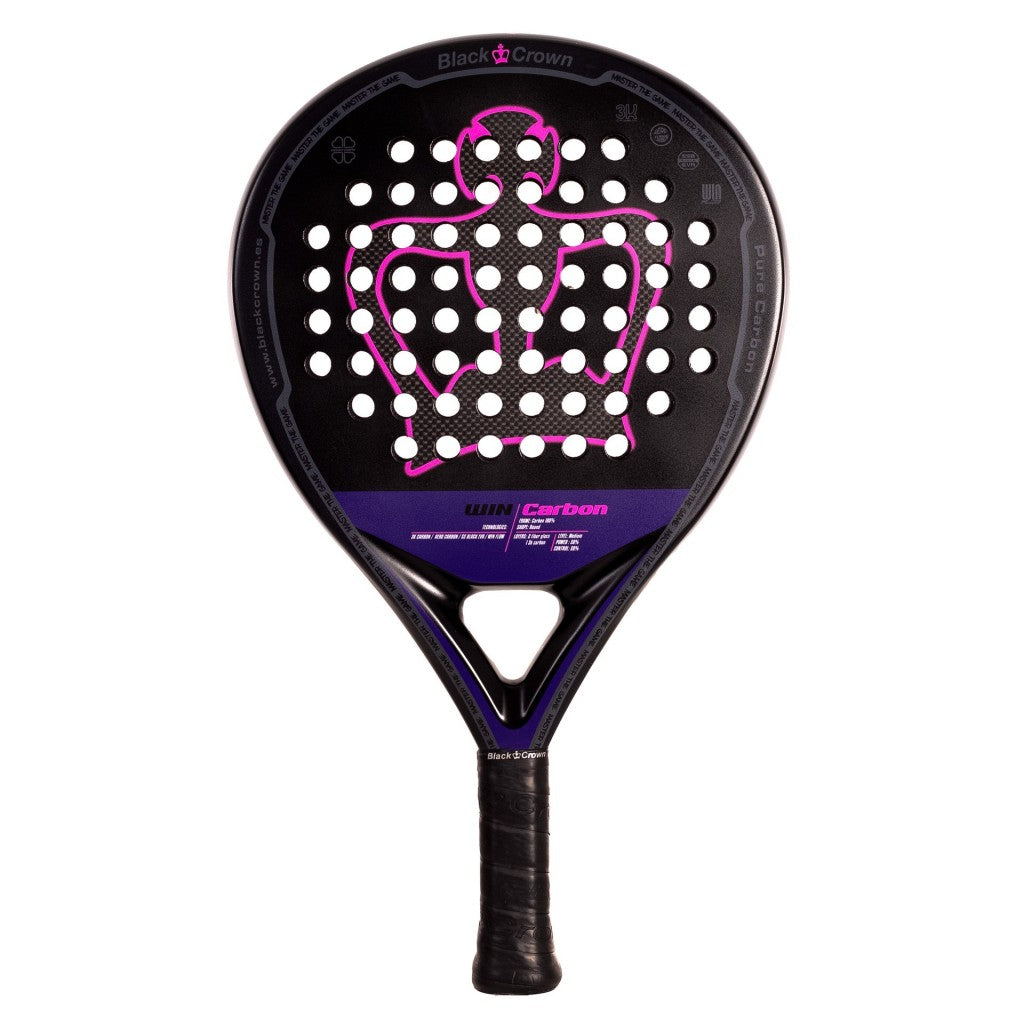 PALA PÁDEL BLACK CROWN WIN CARBON