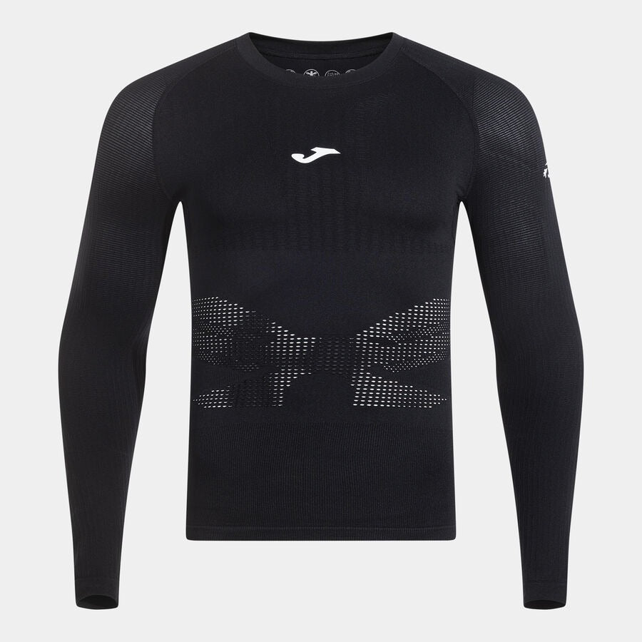 Camiseta manga larga hombre R-Trail Nature negro