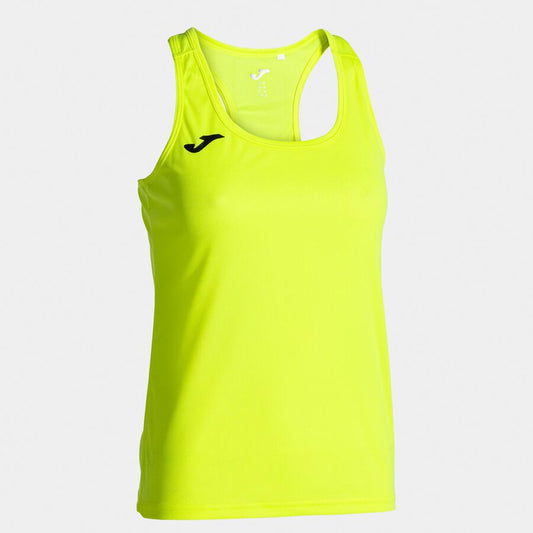 Camiseta tirantes mujer Siena II amarillo flúor