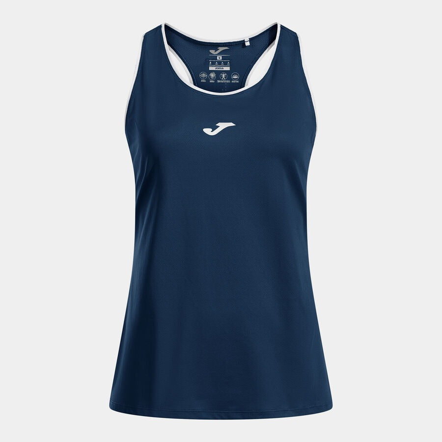 Camiseta tirantes mujer Torneo azul