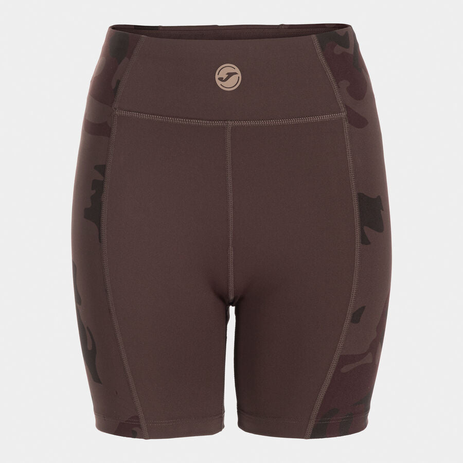 Mallas cortas mujer Breath marrón