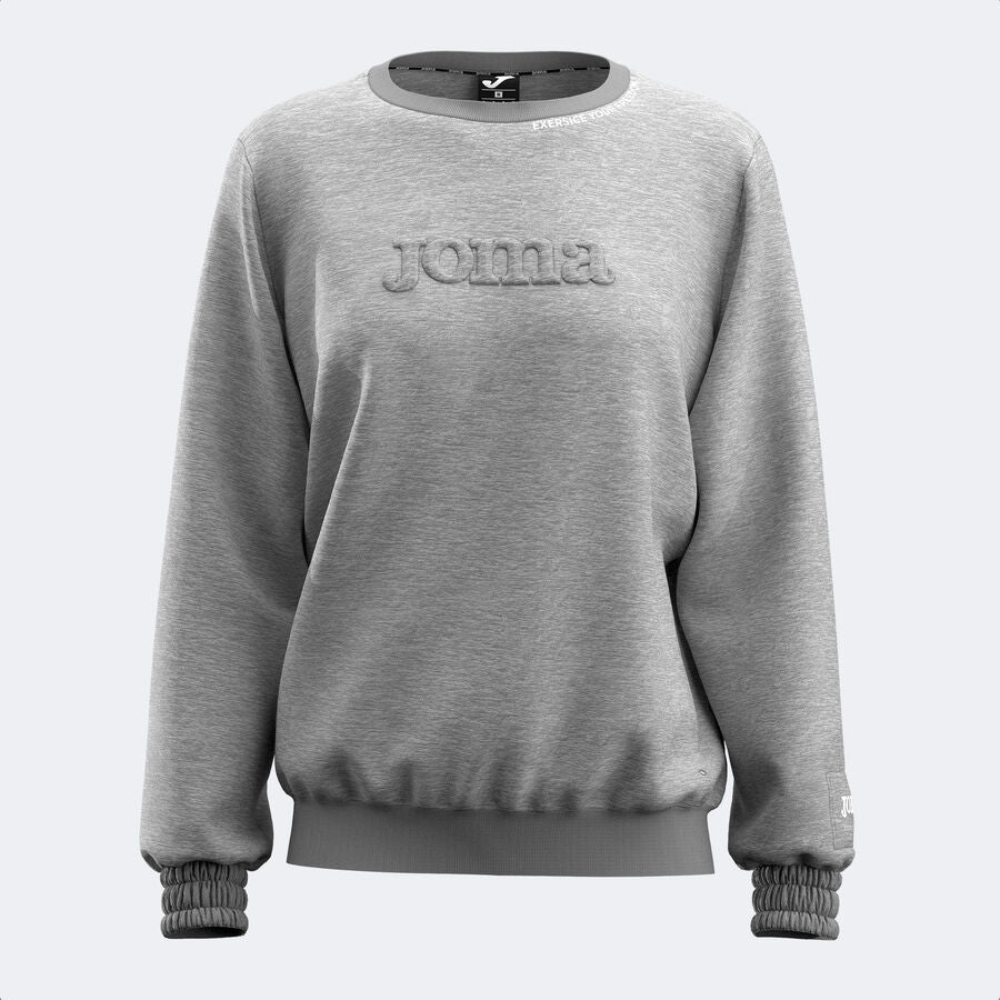 Sudadera mujer Urban Street gris melange