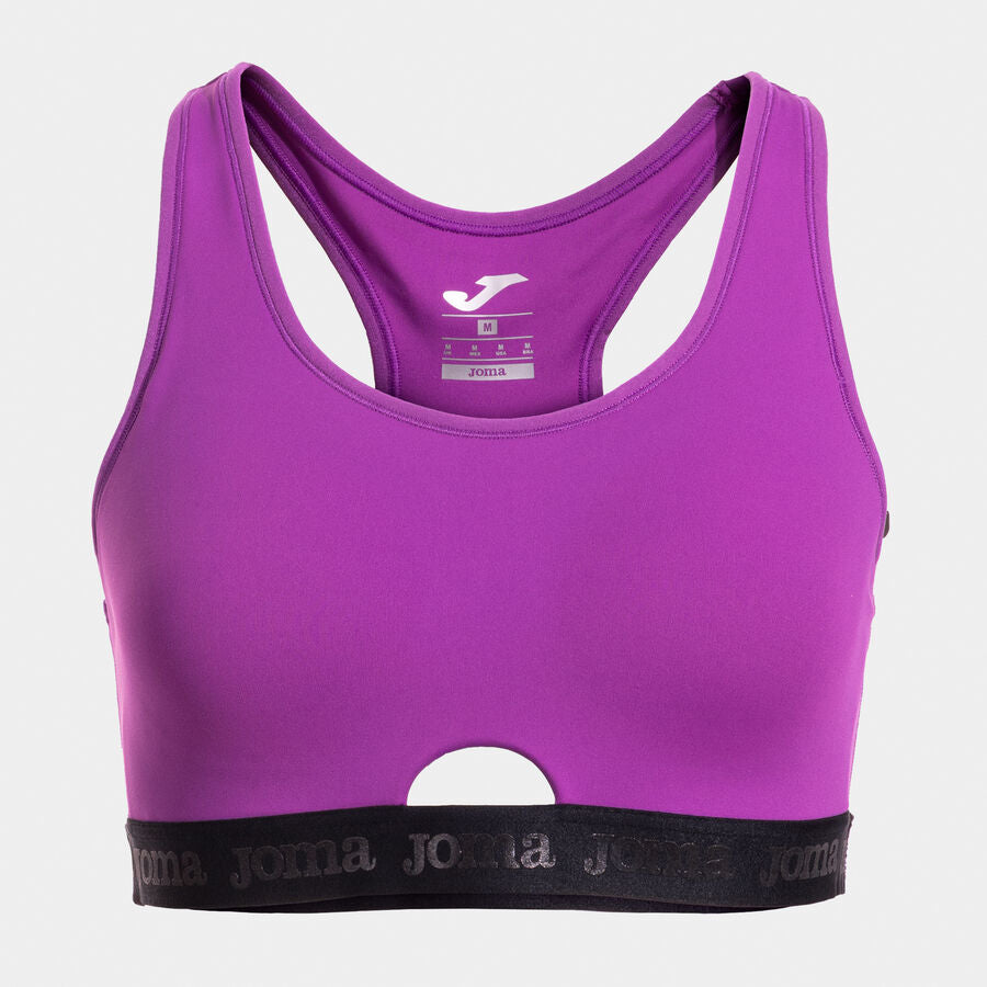 Sujetador deportivo mujer Iconic violeta