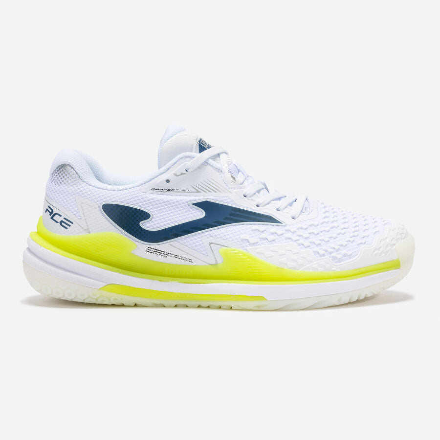 Zapatillas Joma Ace Men 25 pista dura hombre blanco