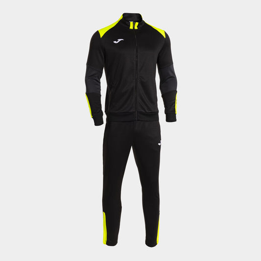 Chándal hombre Danubio negro amarillo flúor