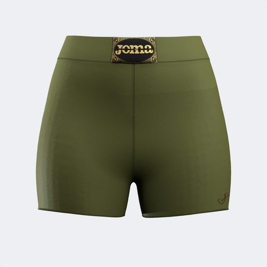 MALLAS CORTAS MUJER COMBAT VERDE