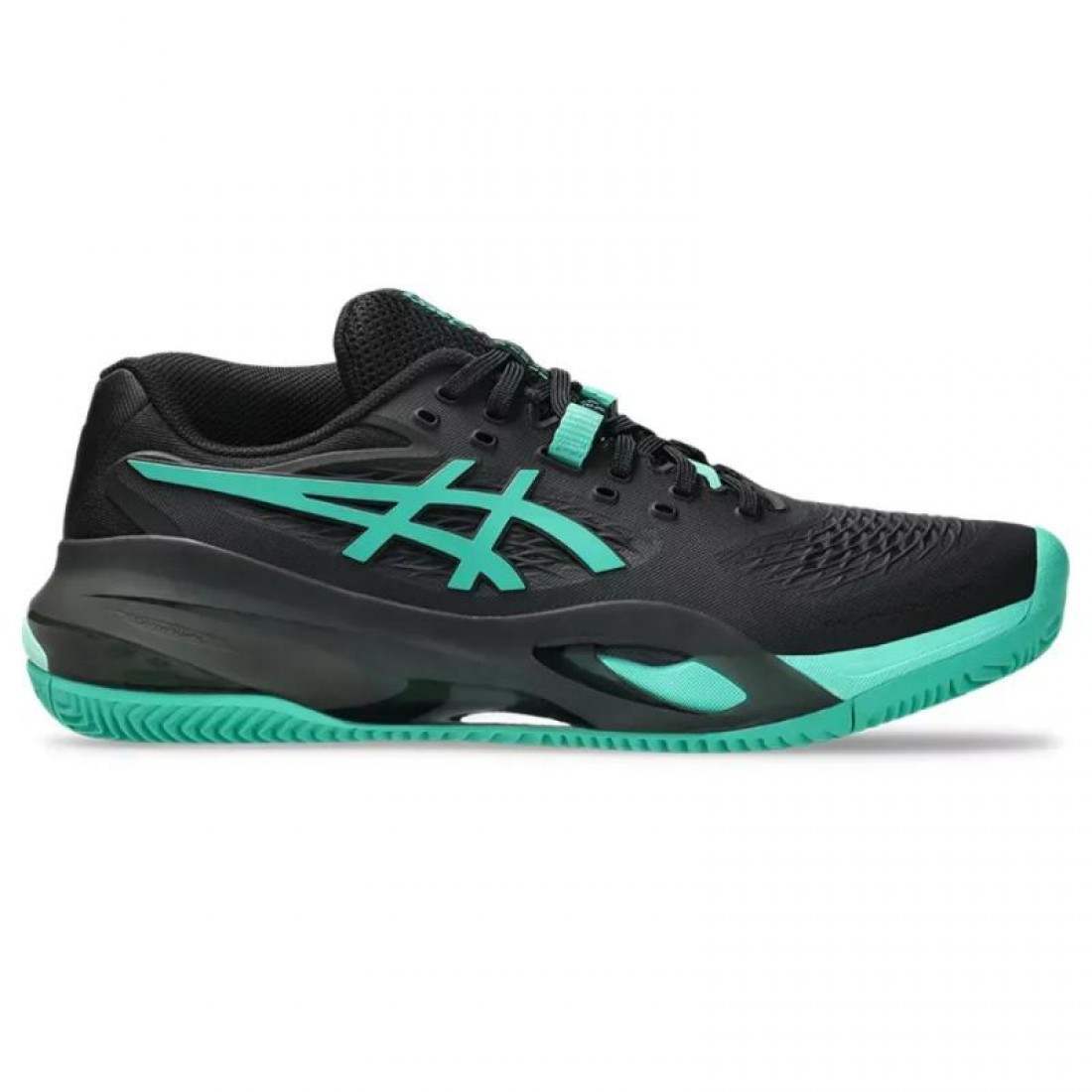 Zapatillas Asics Gel-Resolution X Clay Black/Aurora Green 2026